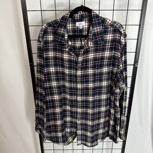 Croft & Barrow 2XB Blue Flannel Shirt